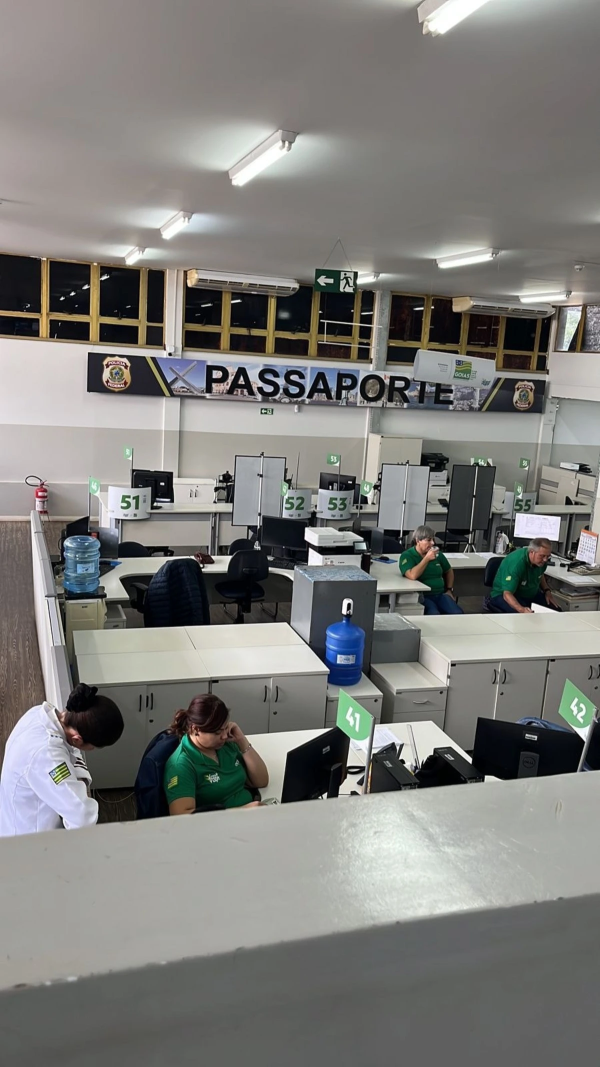 PF suspende agendamento para emissão de passaportes em todo o país