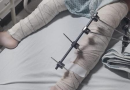Menina de 6 anos cai da bicicleta e tem pinos colocados em perna errada no hospital