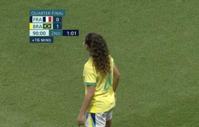 Feito inédito: Brasil vence a França e está na semifinal das Olimpíadas no Futebol Feminino