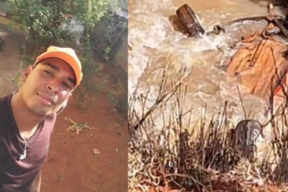 Morrinhos: jovem ‘cansado’ é encontrado morto dentro de carro submerso