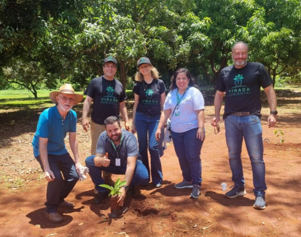 Entorno do DF recebe edição da Virada Ambiental com ações de reflorestamento