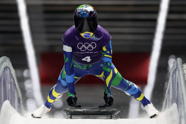 Nicole Silveira fica em 12ª no primeiro dia do skeleton dos Jogos Olímpicos